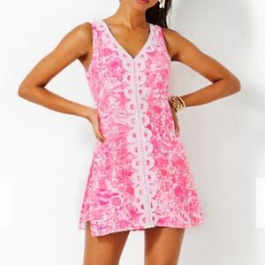 Lilly Pulitzer Ronnie V Neck Romper Dress